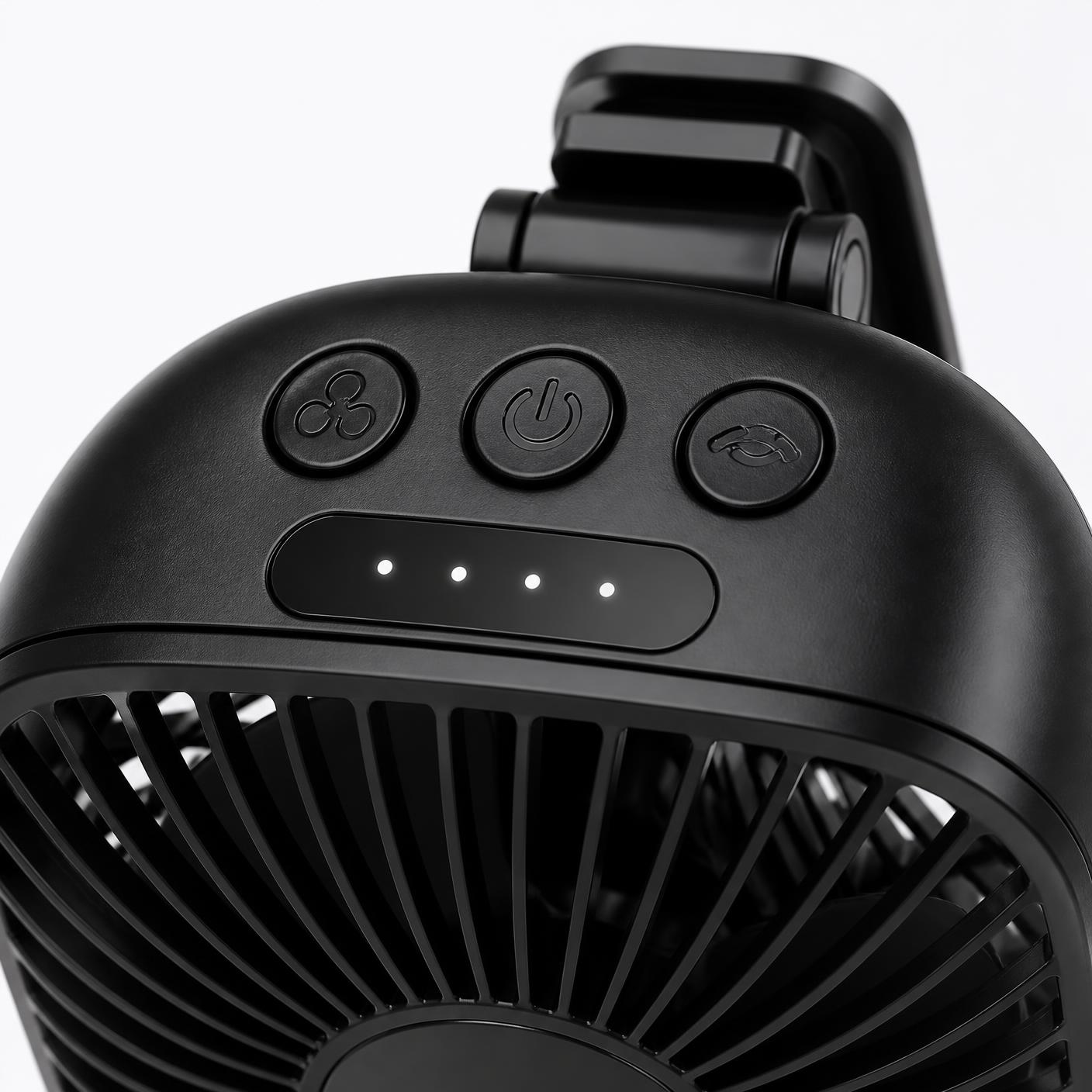 Fan controls close-up